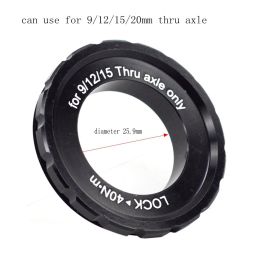 Shimano Shimano XTR HB-M988 Sokma Mil Centerlock Kapağı 15/20mm Siyah