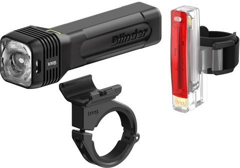 Knog Knog Blinder 80 + Plus Twinpack Akku Beleuchtungsset StVZO - black - Größe 500 / 20 Lumen