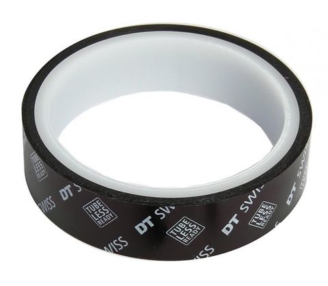 DT Swiss DTSwiss DT Swiss Tubeless Felgenband 27 mm x 10 m Schwarz - Zuverlässige Abdichtung für Tubeless-Ready-Felgen