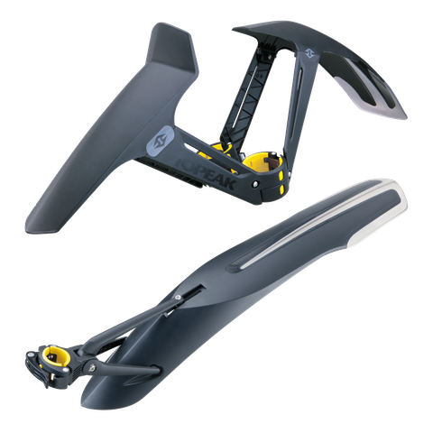 Topeak Topeak Defender XC1 & XC11 spatbordset BR-X13 zwart