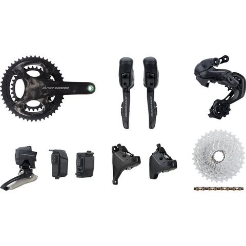 Campagnolo Campagnolo Super Record Wireless Gruppe 2x12-fach 32-48 160/160 carbon Anlöt 11-32 170,0 mm ohne