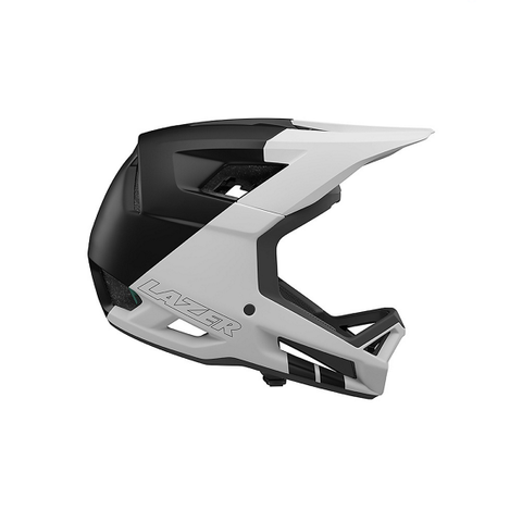 Lazer Lazer Cage Kineticore Full Face Bisiklet Kaskı AS-CE-CPSC-ASTM Matte White Black 24 Medium BLC2647893589