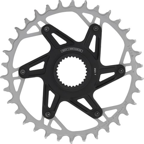 Sram SRAM Kettenblatt T-Type XX Eagle Transmission Direct Mount für Bosch Gen4 black-silver 34 Zähne