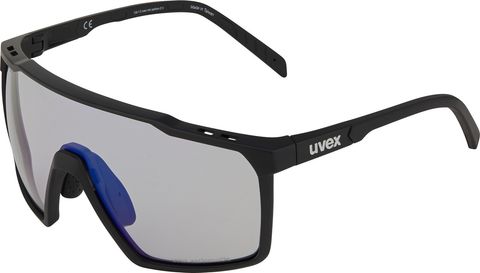 Uvex uvex mtn perform S V Sportbrille black matt litemirror blue