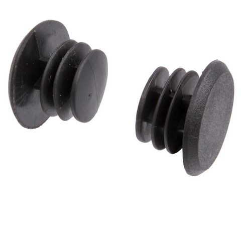 M-Wave MWave M-Wave Fit-Plugs Lenkerendstopfen Schwarz - Elastisch & Universell