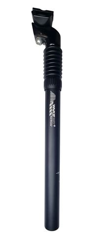 Wake Wake 27.2mm Amortisörlü Kızaklı Siyah Bisiklet Sele Borusu