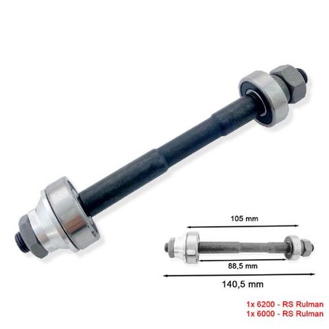 Shunfeng Shunfeng Kaset Uyumlu Rulmanlı Arka Mil Seti MIL-205