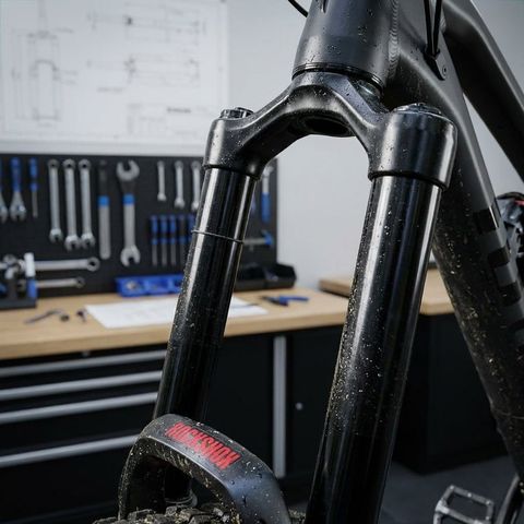 RockShox RockShox Gabel-Standrohr+BrückeCSU RS Domain2022+ DA27/29Boost,44Offs,DiBl,63OD, B1+