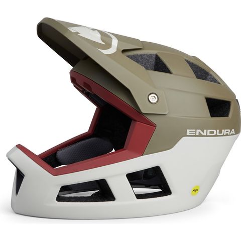 Endura Endura SingleTrack Full Face MIPS Helm tweedgreen 58 - 63 cm