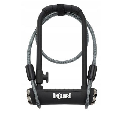 Onguard Onguard 8005 X Pitbull DT Kablolu Anahtarlı U Kilit Motor Bisiklet Kilidi