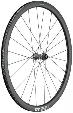 DT Swiss DTSwiss DT Swiss Laufrad PRC 1400 Spline Disc 622x18 mm schwarz - leichtes Carbon-Performance-Laufrad