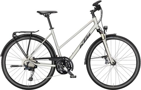 Ktm KTM Life Style - 28 Zoll - Trapez - Core Grey Matt (Black+Orange) - Größe 51 CM