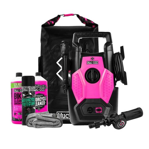 Muc Off Muc Off Hochdruckreiniger ''Pressure Washer Moto '' Set - Schwarz/Pink