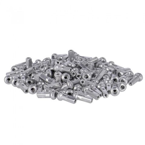 DT Swiss DTSwiss DT SWISS Nippel Hidden 2.0X12Mm Alu Eloxiert 100 Stück Silber
