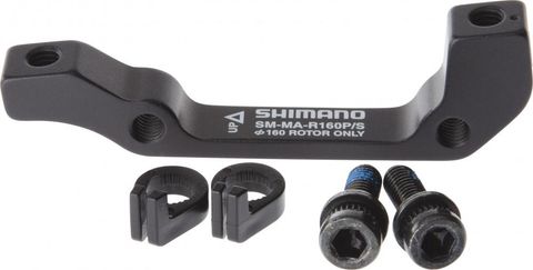 Shimano Shimano SM-MA-R160P/S Scheibenbremsadapter IS auf Post Mount hinten 160 mm