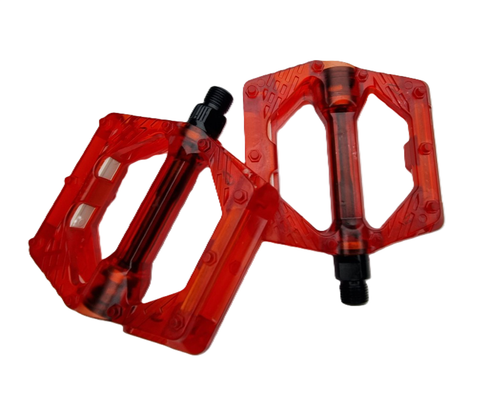 Golden Golden 812 Platform Mtb Pedal Şeffaf Kırmızı