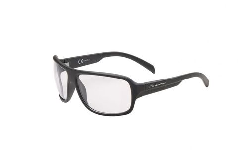 Cratoni Cratoni Sonnenbrille C-Ice NXT photochr. coffee matt, Glas transp., silber versp.