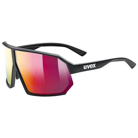 Uvex uvex SPORTSTYLE 237 Sportbrille black matt/mirror red