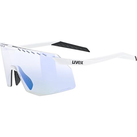 Uvex uvex pace stage V Sportbrille white matt mirror blue