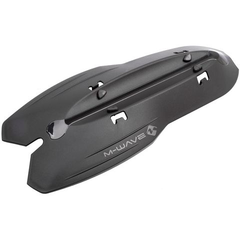 M-Wave MWave M-WAVE MUD MAX DT Schutzblech Universal Unterrohr-Spritzschutz, Kunststoff, schwarz