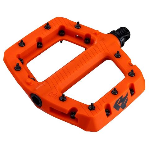 Race Face Race Face Chester Plattform Pedale - small - orange - Größe 105x110 mm