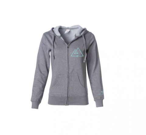 Crankbrothers Crankbrothers Zip Sweatshirt Horizon Damen Größe XS grau