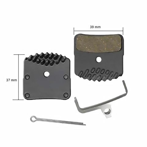 Ezmtb EZmtb BP1024 Yarı Metal Soğutuculu Balata Shimano Mtb Deore/SLX/Saint/Zee/XT Uyumlu DSC-649