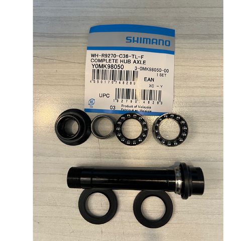Shimano Shimano Ön Göbek Mili Seti WH-R9270 Dura-Ace