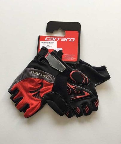 Carraro Carraro Kısa Parmak Eldiven V7A Kırmızı -M Beden-