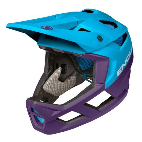 Endura Endura MT500 Full Face Helm - Electric Blue 55 - 59 cm