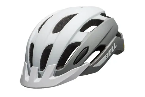 Bell Bell Trace Mips Mat Beyaz gri Kask 53-60cm / Bisiklet