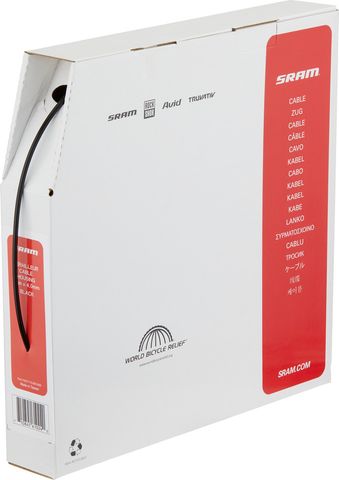 Sram SRAM Schaltzugaußenhülle mit 4 mm - Rolle 30 m black