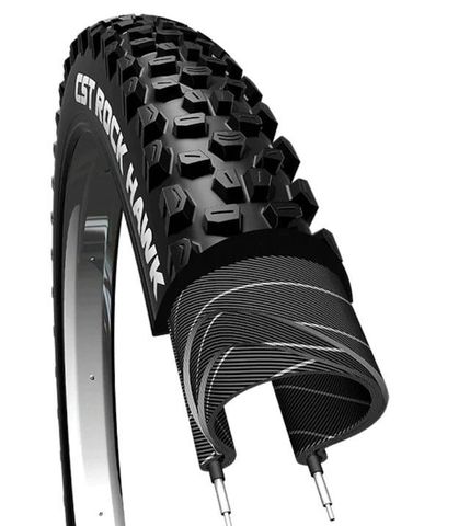 Cst Cst Rock Hawk 26x2.25 Dış Lastik C1844 Siyah