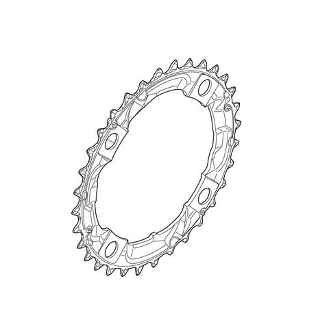 Shimano Shimano Aynakol Dişlisi Acera FC-M361 38T 7-8S