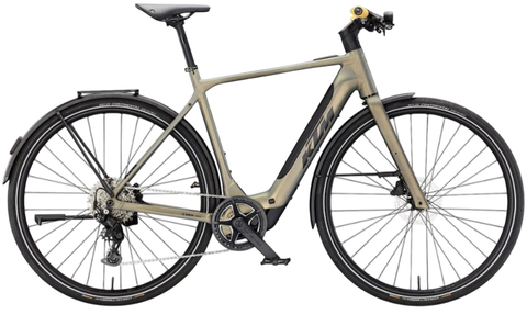 Ktm KTM Macina Urbanator SX - 400 Wh - 28 Zoll - Diamant - 2027 - Olive Pearl Matt/Black/Amber - Größe M / 55 CM