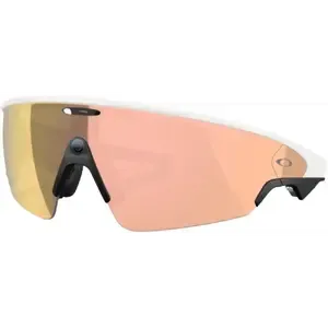 Oakley OAKLEY Meta Vanguard Sport Zonnebril Wit met Prizm Rose Gold Lens