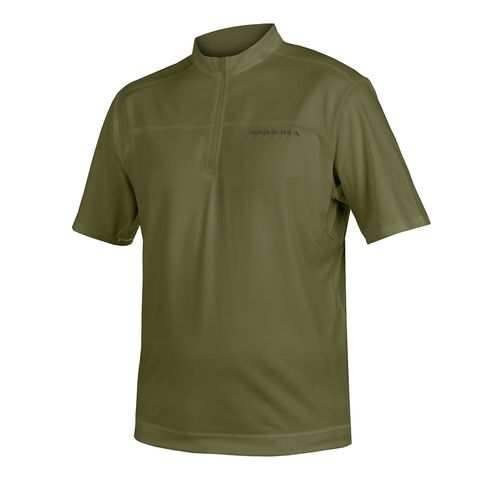 Endura ENDURA HUMMVEE TRIKOT II MTB-fietshirt met korte mouwen L olivgrün