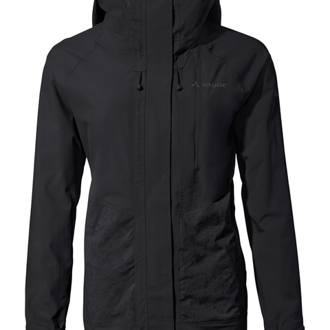 VAUDE VAUDE Dames Comyou Regenjas zwart 36