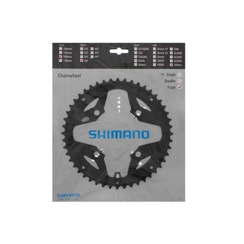 Shimano Shimano Aynakol Dişlisi FC-M391/430 48T 9S