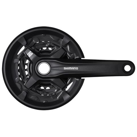 Shimano Shimano FC-MT210-3 9s 40-30-22T 170mm Hollowtech II Aynakol Kapaklı