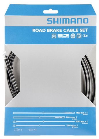 Shimano SHIMANO Bremszug-Set Road SIL-TEC beschichtet Bremszug-Set - Schwarz