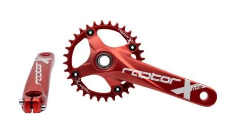 Raptor Raptor Hollowtech Aynakol 32 Dişli - Kırmızı