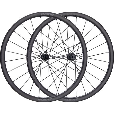 Mavic Mavic Cosmic SLR 32 Disc Center Lock 21 mm 28" Carbon Laufradsatz schwarz Shimano Road 142 mm 100 mm