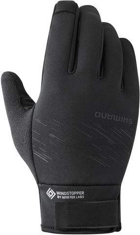 Shimano SHIMANO W's Windstopper Insulated Gloves Black Handschuhe