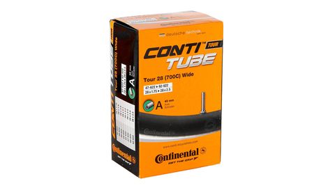 Continental CONTINENTAL Conti Tour 28 Wide Schlauch SCHWARZ AV / AV|47-622 - 62-622