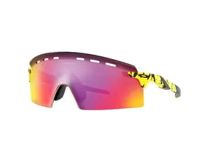 Oakley OAKLEY Encoder Strike Vented TdF Fietsbril Prizm Road Lens Geel/Zwart