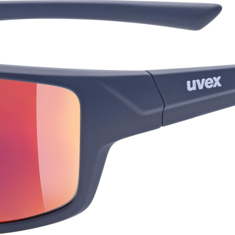 Uvex uvex Sportstyle 230 fietsbril Blauw Mat / Mirror Rood