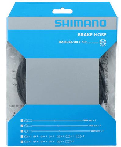 Shimano Shimano Deore XT SM-BH90-SBLS remslang zwart