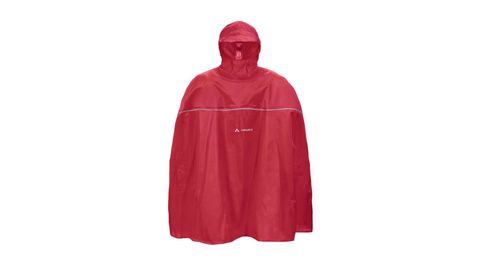 VAUDE Vaude Regenponcho Kids Grody RED / S (BIS CA. 128CM)