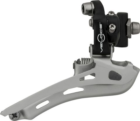 Campagnolo Campagnolo Veloce Umwerfer 2-/10-fach schwarz Anlöt